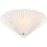 Markslöjd Stropní světlo Plisado, bílé, Ø 42 cm bílá 3 x 40 W - Doprava zdarma