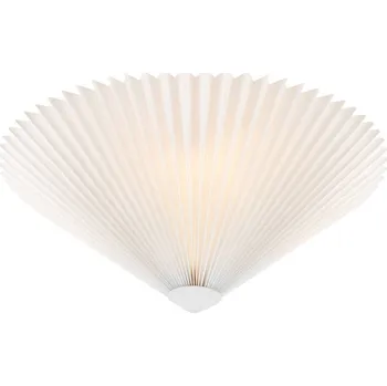 Markslöjd Stropní svítidlo Plisado, bílé, Ø 42 cm bílá 3 x 40 W - Doprava zdarma