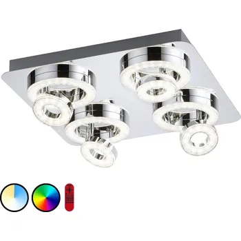 Lampička LOLA Smart LED stropní svítidlo LOLAsmart Tim chrom LED 23,6 W celkem - Doprava zdarma