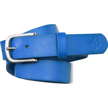 Opasek Eggo Cole kožený opasek Modrá