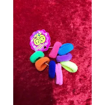 Froté gumičky barevné Velikost: medium