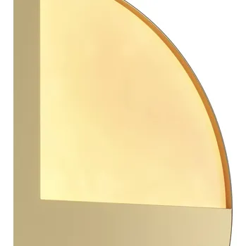 Lampička Nástěnné svítidlo Maytoni Jupiter LED, zlatá barva, Ø 18,4 cm - Výška nástěnného držáku 18 cm zlato LED 6 W celkem - Doprava zdarma