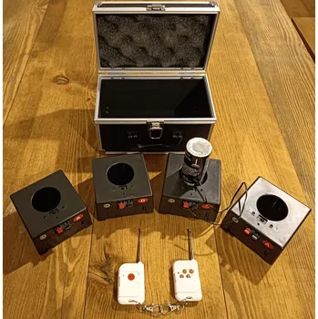 Světelný efekt Bezdrátové odpalovací zařízení na 4 odpaly pro el.fontány do průměru 4.5cm