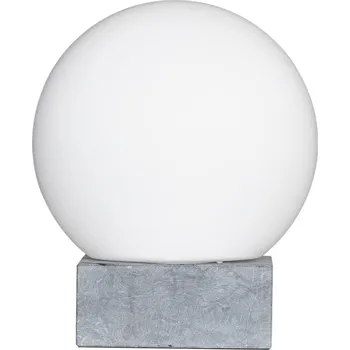 Lampička By Rydéns Glori stolní lampa, bílá - základna - délka 20 cm, šířka 11 cm; délka kabelu 200 cm šedá mramorová, bílá 1 x 5 W LED - Doprava zdarma