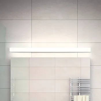 Lampička Helestra Lado – LED svítidlo nad zrcadlo, 90 cm chrom, satinovaná LED celkem 18 W - Doprava zdarma