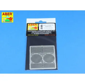 Cizojazyčná kniha Aber Models 1/25 Grilles for Jagdpanther