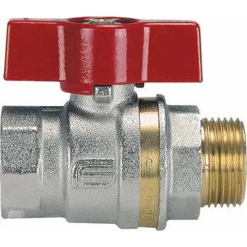 Ventil Geos Kulový kohout plnoprůtokový s motýlkem ASTER ACS 40 bar, závit vnitřní/vnější