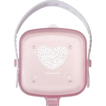 teploměr do vody pro miminko CANPOL BABIES Pouzdro na dudlík Pastels – růžová