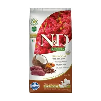 N&D Quinoa DOG Skin&Coat Venison M/L 7kg