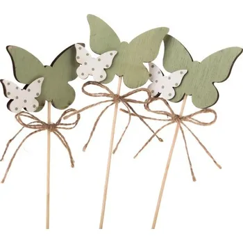 Casa de Engel Dřevěný motýl - zápich - sada 3ks 8/144