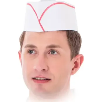 Čepice Reis CZPAP kuchařská čepice bílá 100 ks