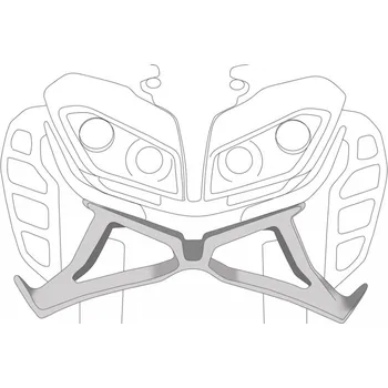 Frontal spoilers PUIG DOWNFORCE 21134J matná černá