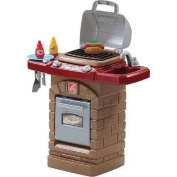 Dětský spotřebič STEP2 Dětský venkovní gril s dřezem a příslušenstvím
