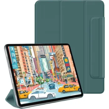 Pouzdro na mobilní telefon Magnetické pouzdro se zapínáním na magnet pro iPad Pro 11" (2024/2025) - petrolejové