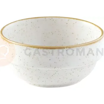 Miska stohovatelná 115x(H)55 mm | CHURCHILL, Stonecast Barley White
