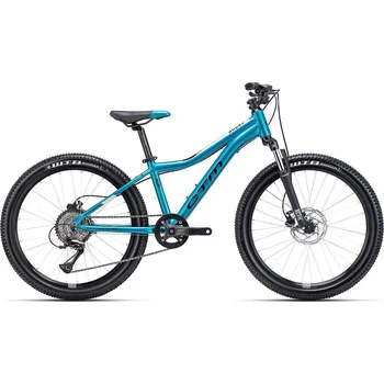 Dětské kolo CTM Rocky 4.0 24" 2024 tmavě tyrkysové 13"