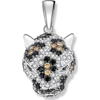 Přívěsek Stříbrný přívěsek SEINERZEIT Jaguár Jack SZA-3990-132