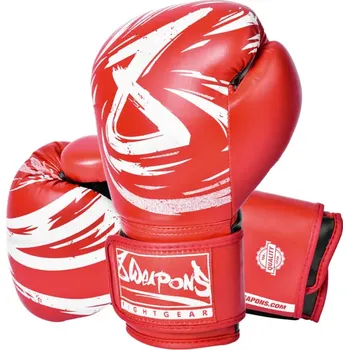 Boxerské rukavice 8weapons 8 WEAPONS Boxerské rukavice Strike - červené - 8150003 Velikosti: 12 oz