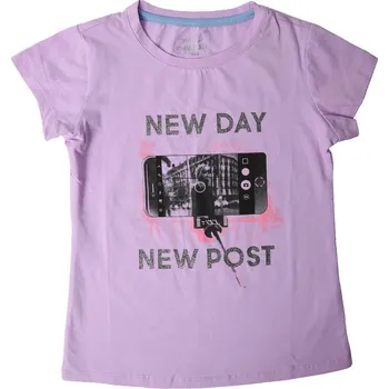 Dívčí tričko Dívčí tričko Wolf S2212B fialové