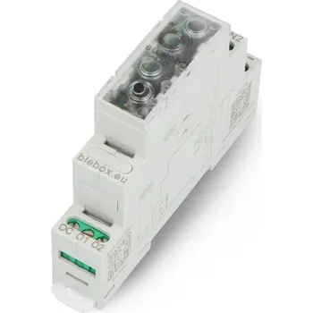 Relé BleBox SwitchBoxD DC DIN - 2-kanálové relé 230V AC 30V DC WiFi - Android / iOS aplikace