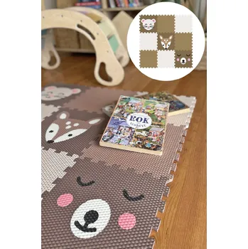 Minideckfloor podlaha 9 dílů - myška, koloušek a méďa 24-9-07