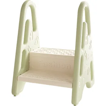 Stolička inSPORTline Dětská stolička se schůdkem Goralcino zelená