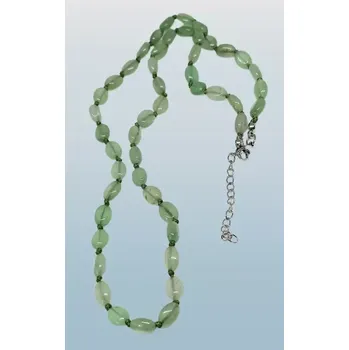 Náhrdelník Avanturínový náhrdelník exkluziv s chirurgickou ocelí