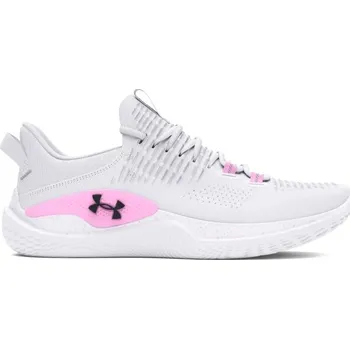 Dámská sportovní obuv Dámské tréninkové boty Under Armour FLOW DYNAMIC 9 Bílá, Černá, Růžová