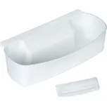 Wenko Závěsný odpadkový koš Wenko bílá 17,5x9x32,5 cm