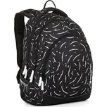 Bagmaster DIGITAL 23 A studentský batoh - černo bílý