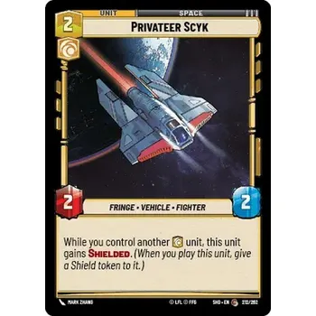 Sběratelská karetní hra Privateer Scyk 212/262 - Shadows of the Galaxy Typ karty: Standard