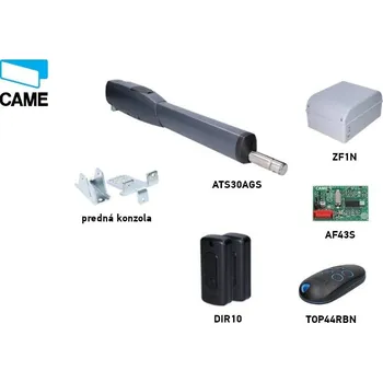 Pohon brány Sada CAME ATS30AGS pro jednokřídlová brána do 3m/400kg s příslušenstvím, 801MP-0050