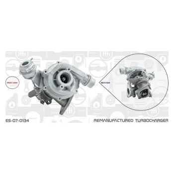 Turbodmychadlo Dmychadlo, plnění NISSAN, , 144101946R, 144110463R, 4406494, 8200822404, 8201054152, 860583, 95514574, 95516206, OES, ES-07-0134