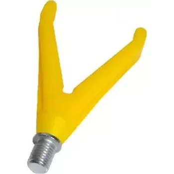 Daemons rohatinka plastová s čepem W3/8" žlutá varianta: přední "V"