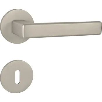 Dveřní kování TI - SONIA - R 3095 5S rozety BB, klika/klika NP - Nikl perla (142)