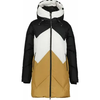 Luhta Halivaara kabát s kapucí - 0 - hnědá - 40