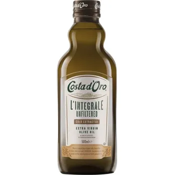 Rostlinný olej Costa d'Oro l'Integrale extra panenský olivový olej nefiltrovaný 500 ml