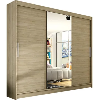 Šatní skříň Velká šatní skříň ASTON I dub sonoma šířka 250 cm