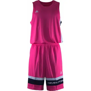 PEAK Pánský basketbalový jednostranný dres 3XL RŮŽOVÁ