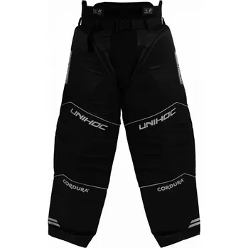 Florbal Unihoc Goalie Pants Alpha Black/Silver vel. M