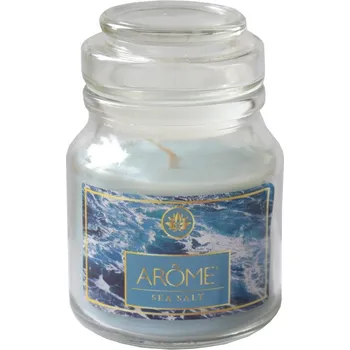 Svíčka Arôme Vonná svíčka ve skle s víčkem 120 g sea salt