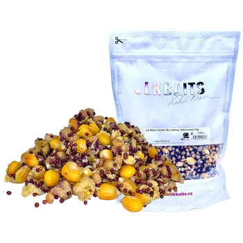 Návnadová surovina LK Baits Partikl Mix vařený - kukuřice, řepka, pšenice 1kg