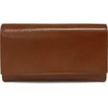 Arwel Hnědá dámská kožená klopnová peněženka 511-2121-05