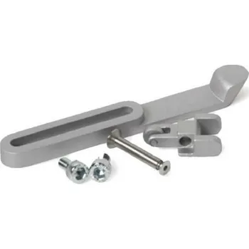 Zavírač dveří ASSA ABLOY G120 ramínko s hákem Barva: Stříbrná