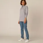 Blancheporte Mikina se stojáčkem na zip, s postranními rozparky béžová 52