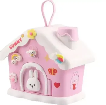 Pokladnička Pokladnička - DOMEČEK - Růžová (Značka: FIVESEASONS)