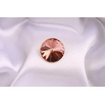 Dětské navlékací korálky Skleněný šaton 14mm - č.73