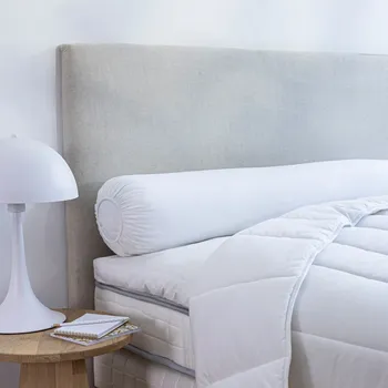 Povlak na polštářek Blancheporte Povlak na váleček z bio bavlny bílá 90 cm