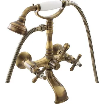 RAV-SLEZÁK Slezák-RAV: Vodovodní baterie vanová Morava Stará Mosaz MK160.5/2SM č. 1