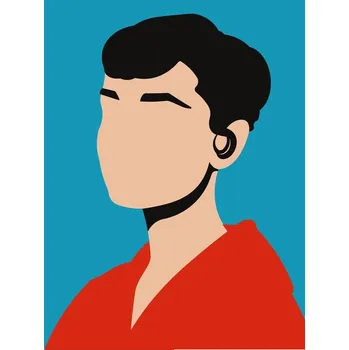 Plakát Plakát, Obraz - Audrey Hepburn Minimalist Pop Art, Retrodrome